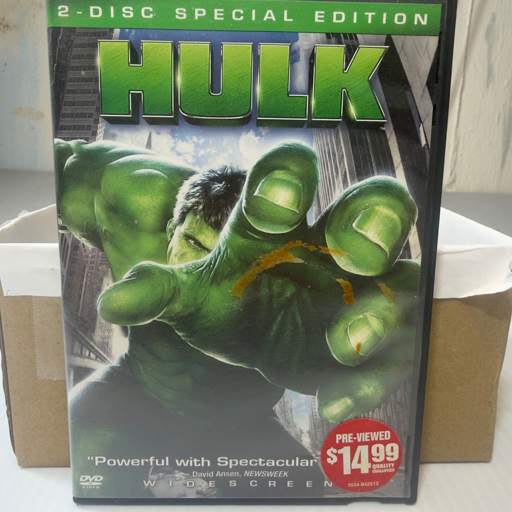 Hulk DVD‎ 2003 2-Disc Special Edition Widescreen Marvel Eric Bana Ang Lee